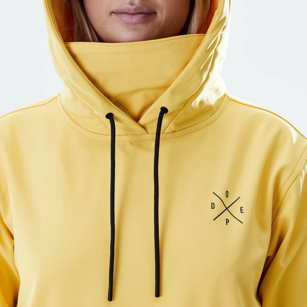 DOPE Yellow Ski & Snow Jacket